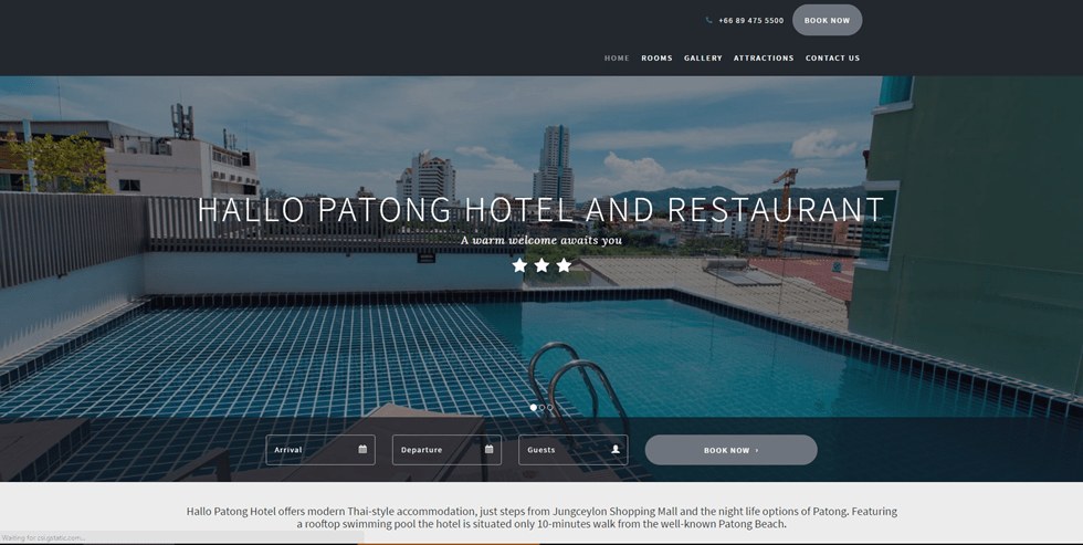 Hallo Patong Dormtel & Restaurant