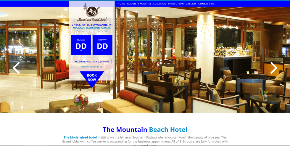 Mountain Beach Hotel Pattaya